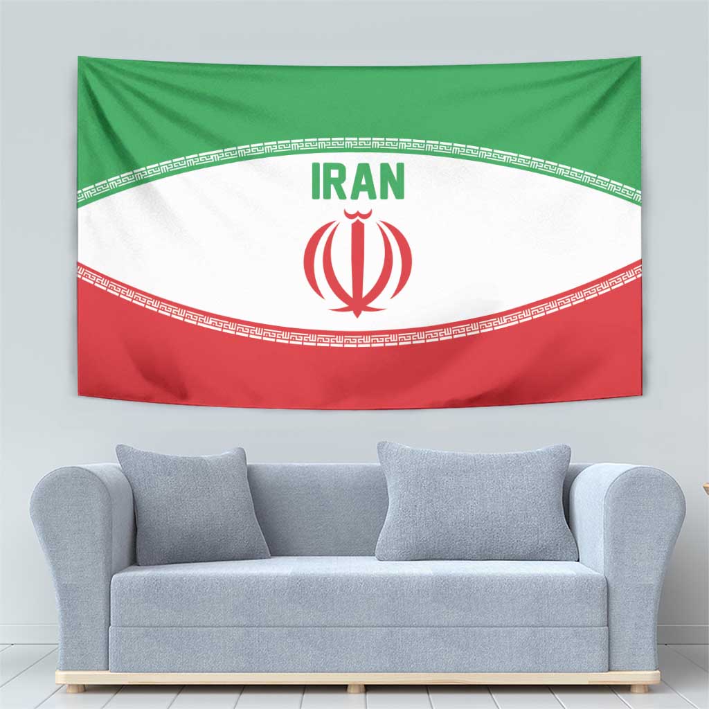 Iran Flag Tapestry Persian Pride National Colors
