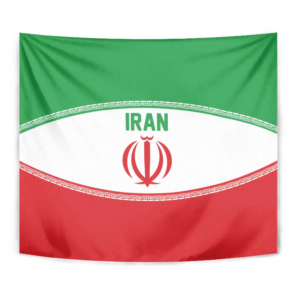 Iran Flag Tapestry Persian Pride National Colors