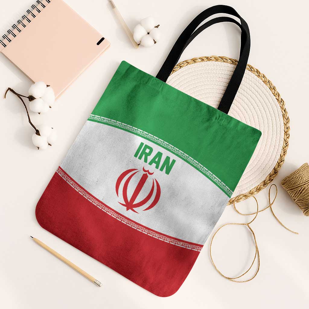 Iran Flag Tote Bag Persian Pride National Colors