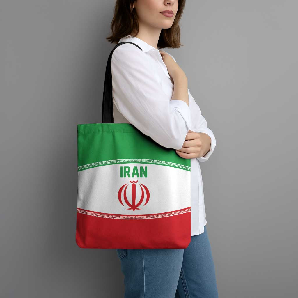 Iran Flag Tote Bag Persian Pride National Colors