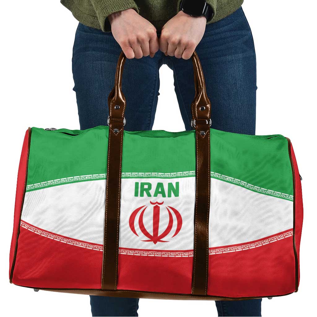 Iran Flag Travel Bag Persian Pride National Colors