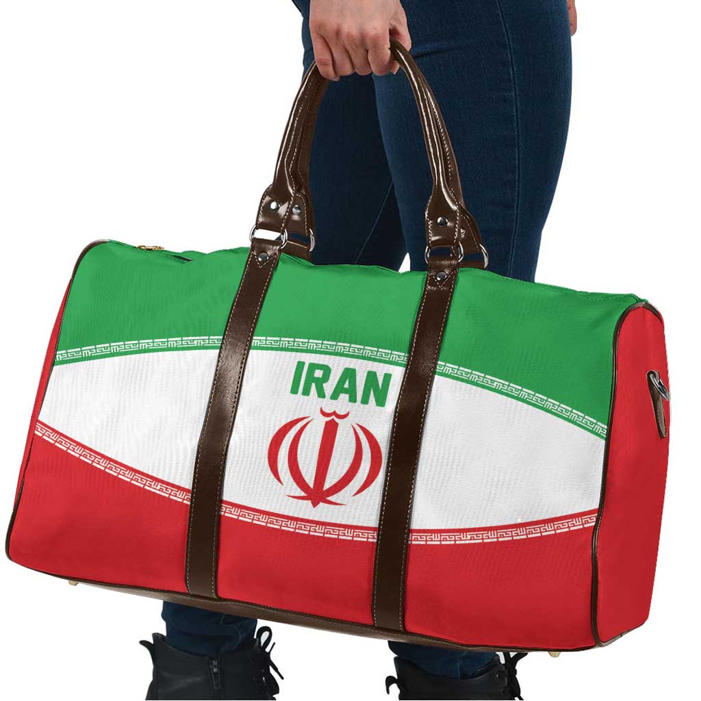 Iran Flag Travel Bag Persian Pride National Colors
