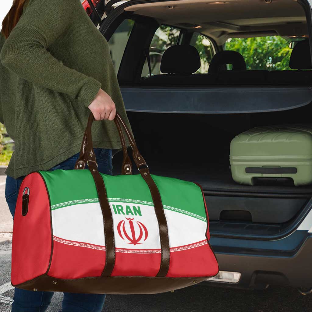 Iran Flag Travel Bag Persian Pride National Colors