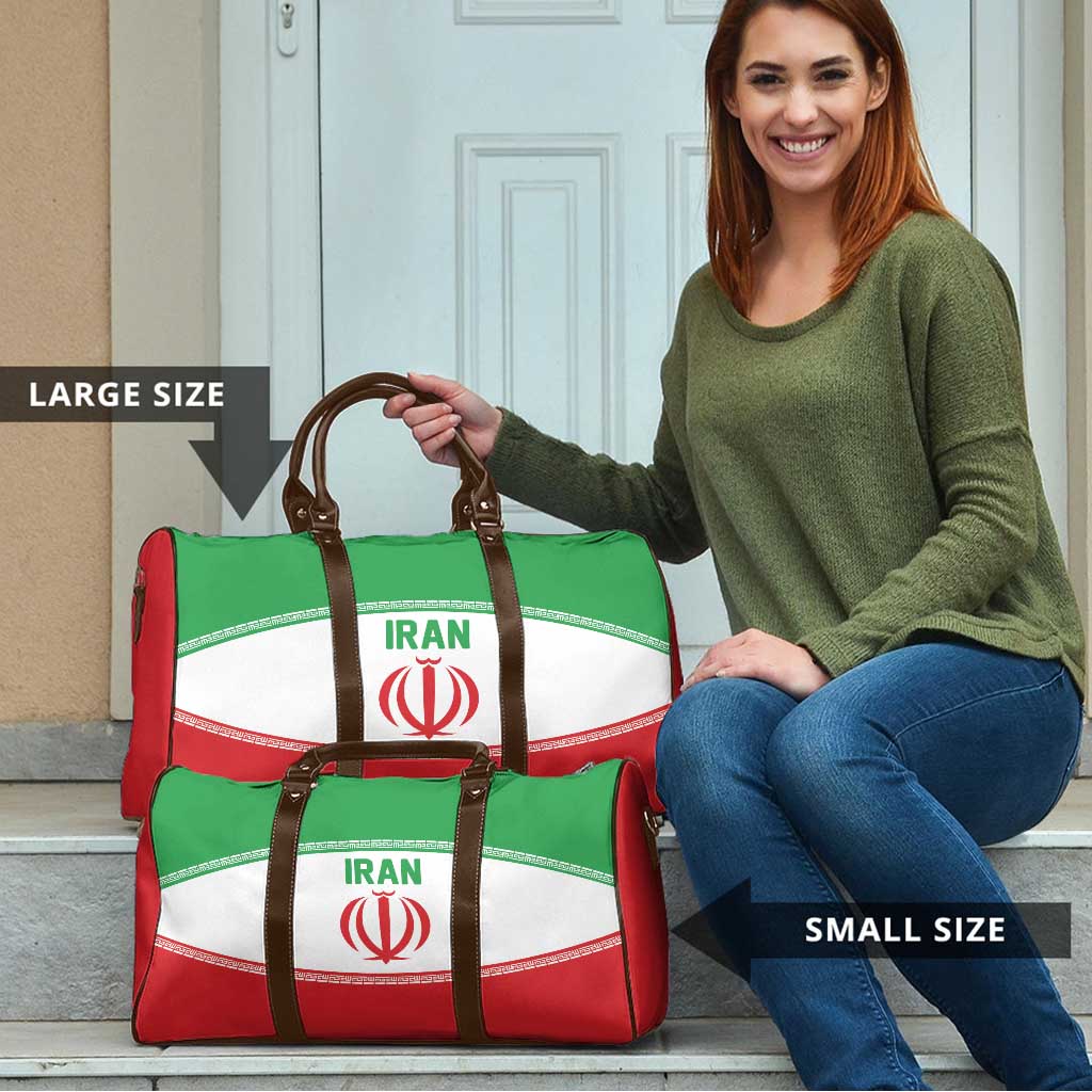 Iran Flag Travel Bag Persian Pride National Colors