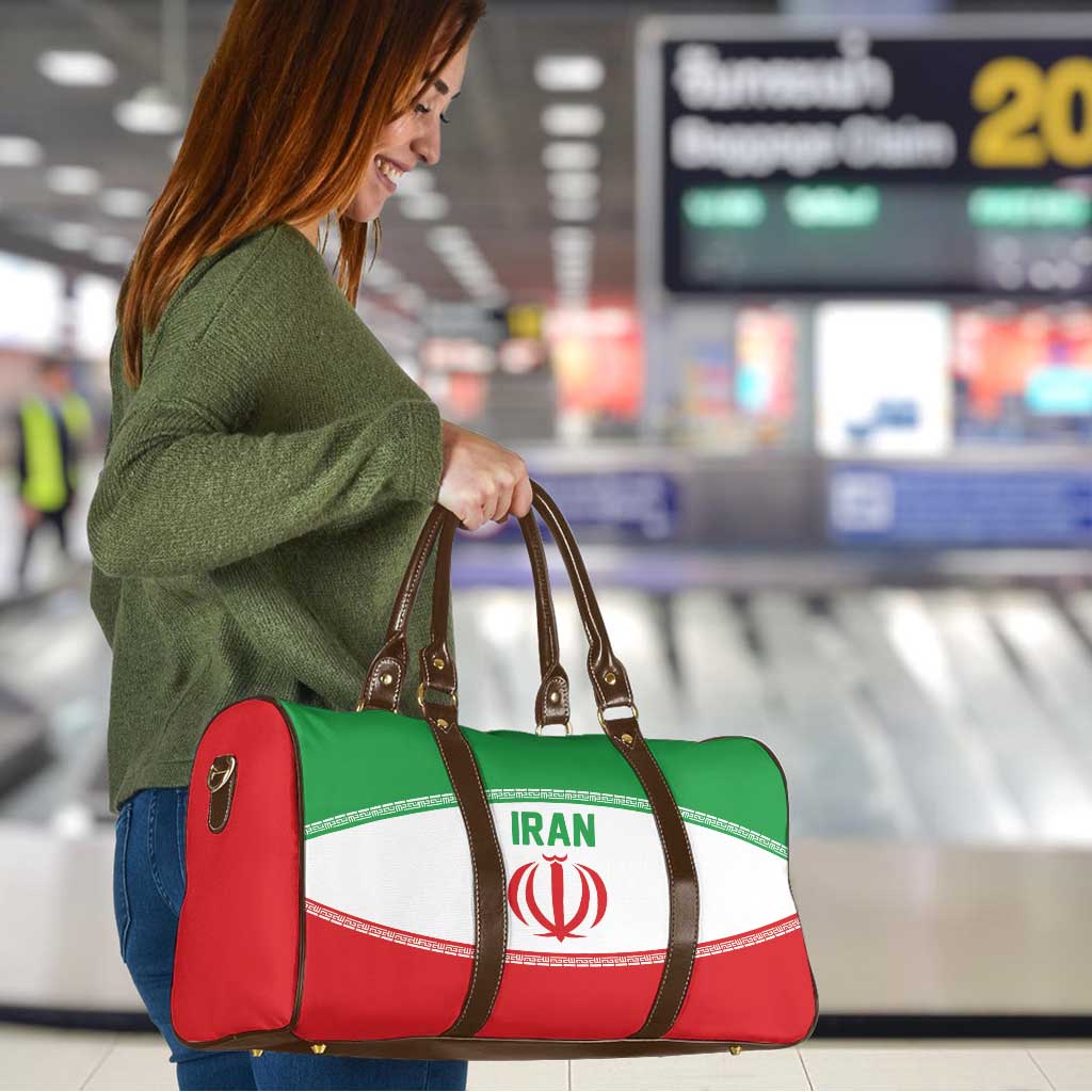 Iran Flag Travel Bag Persian Pride National Colors