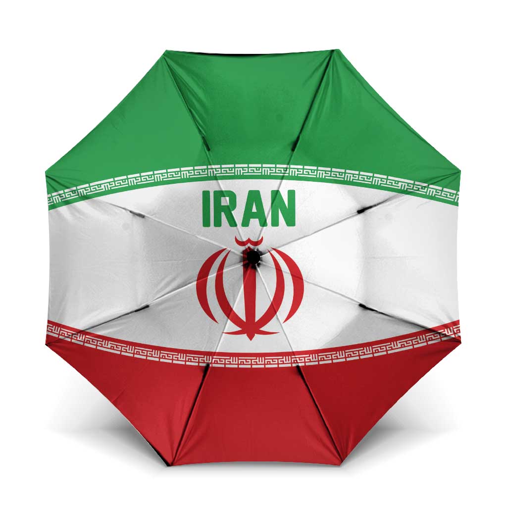 Iran Flag Umbrella Persian Pride National Colors