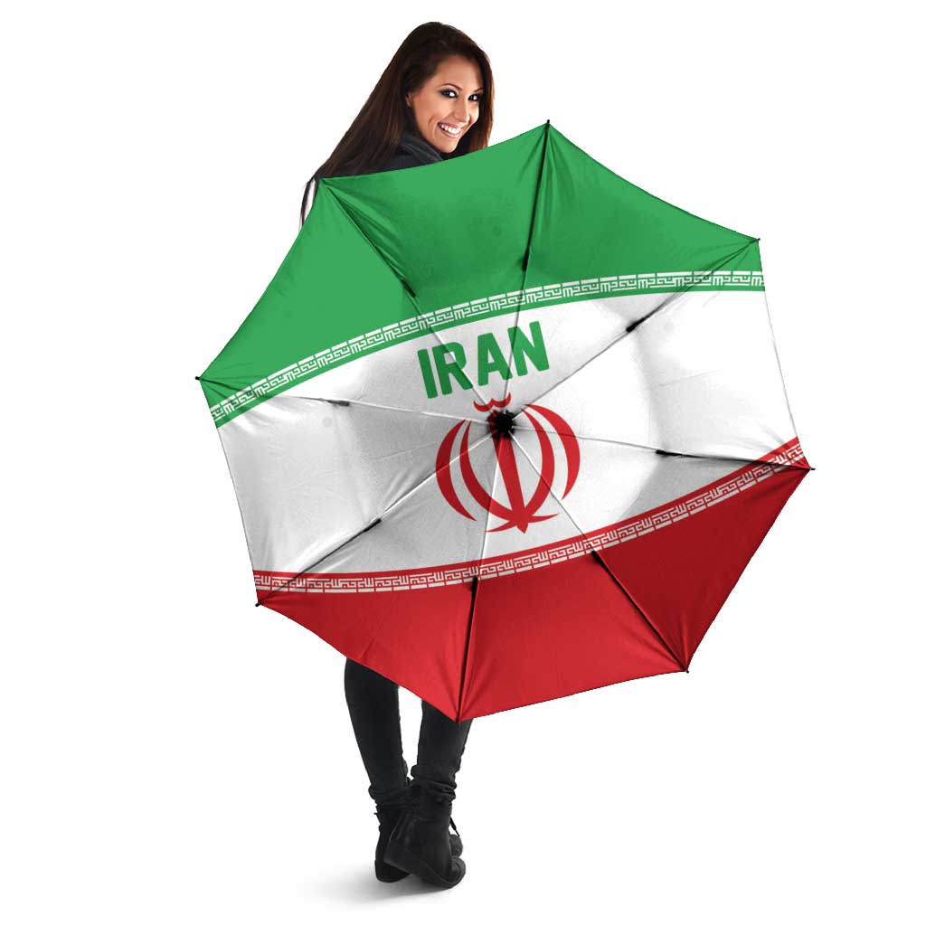 Iran Flag Umbrella Persian Pride National Colors