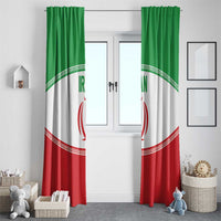 Iran Flag Window Curtain Persian Pride National Colors
