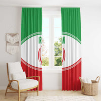Iran Flag Window Curtain Persian Pride National Colors