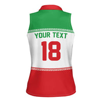 Iran Flag Custom Women Sleeveless Polo Shirt Persian Pride National Colors