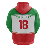 Iran Flag Custom Zip Hoodie Persian Pride National Colors