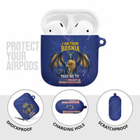 I Am From Bosnia Take Me To America AirPods Case Road to WC 2026