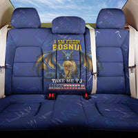 I Am From Bosnia Take Me To America Back Car Seat Cover Road to WC 2026