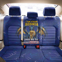 I Am From Bosnia Take Me To America Back Car Seat Cover Road to WC 2026