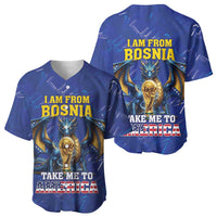 I Am From Bosnia Take Me To America Baseball Jersey Road to WC 2026