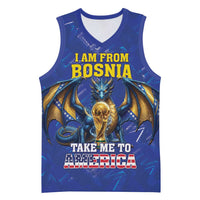 I Am From Bosnia Take Me To America Basketball Jersey Road to WC 2026