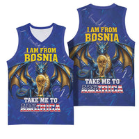 I Am From Bosnia Take Me To America Basketball Jersey Road to WC 2026