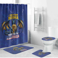 I Am From Bosnia Take Me To America Bathroom Set Road to WC 2026