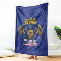 I Am From Bosnia Take Me To America Blanket Road to WC 2026