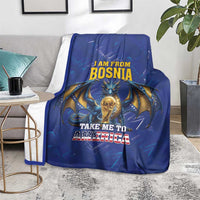 I Am From Bosnia Take Me To America Blanket Road to WC 2026