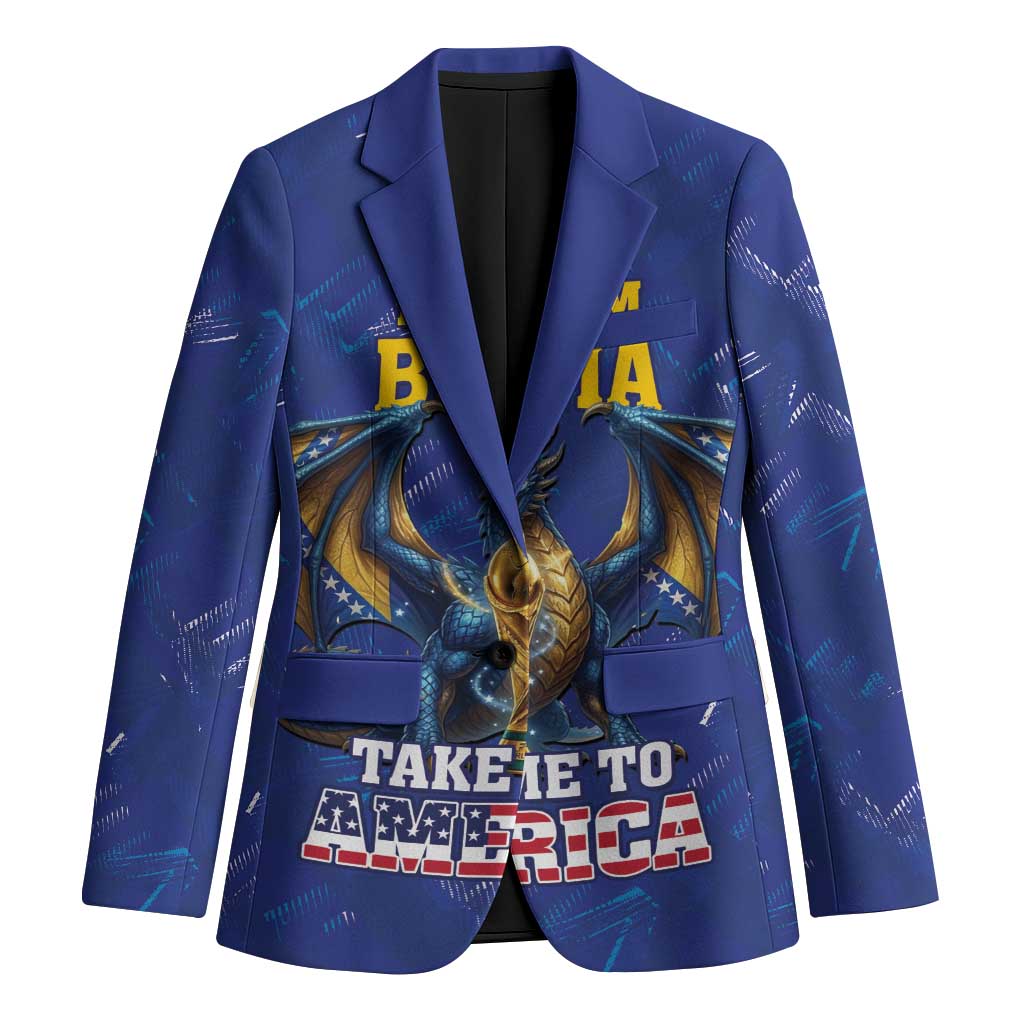 I Am From Bosnia Take Me To America Blazer Road to WC 2026