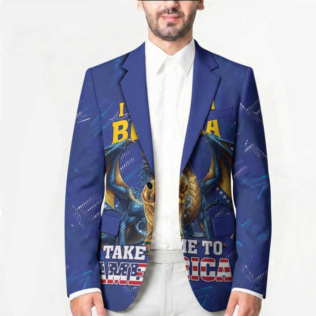 I Am From Bosnia Take Me To America Blazer Road to WC 2026