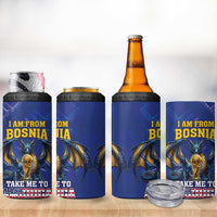 I Am From Bosnia Take Me To America 4 in 1 Can Cooler Tumbler Road to WC 2026