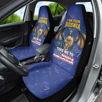 I Am From Bosnia Take Me To America Car Seat Cover Road to WC 2026