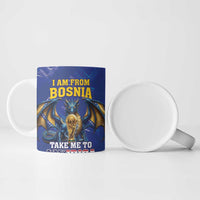 I Am From Bosnia Take Me To America Ceramic Mug Road to WC 2026