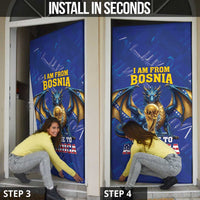 I Am From Bosnia Take Me To America Door Cover Road to WC 2026