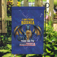 I Am From Bosnia Take Me To America Garden Flag Road to WC 2026