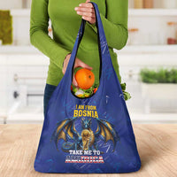 I Am From Bosnia Take Me To America Grocery Bag Road to WC 2026