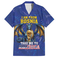 I Am From Bosnia Take Me To America Hawaiian Shirt Road to WC 2026
