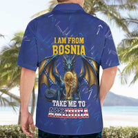 I Am From Bosnia Take Me To America Hawaiian Shirt Road to WC 2026