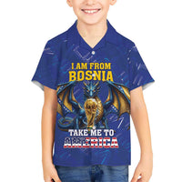 I Am From Bosnia Take Me To America Hawaiian Shirt Road to WC 2026