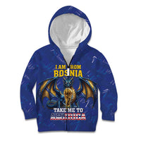 I Am From Bosnia Take Me To America Kid Hoodie Road to WC 2026