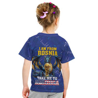 I Am From Bosnia Take Me To America Kid T Shirt Road to WC 2026