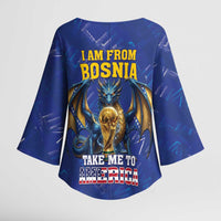 I Am From Bosnia Take Me To America Kimono Sleeve Blouse Road to WC 2026