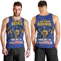 I Am From Bosnia Take Me To America Men Tank Top Road to WC 2026