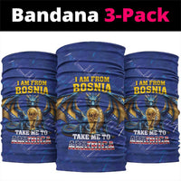 I Am From Bosnia Take Me To America Neck Gaiter Road to WC 2026