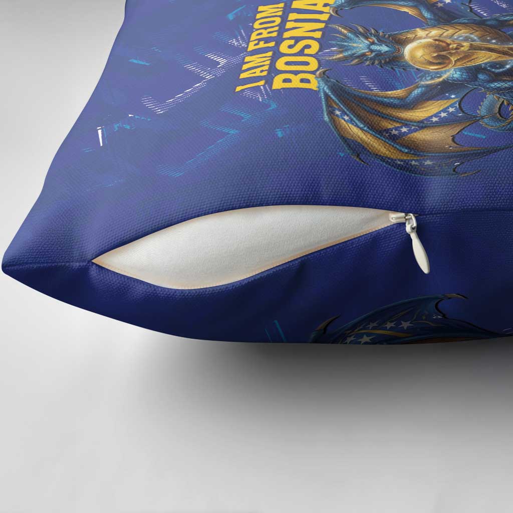 I Am From Bosnia Take Me To America Pillow Cover Road to WC 2026