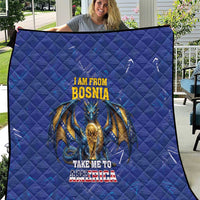 I Am From Bosnia Take Me To America Quilt Road to WC 2026