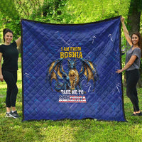 I Am From Bosnia Take Me To America Quilt Road to WC 2026