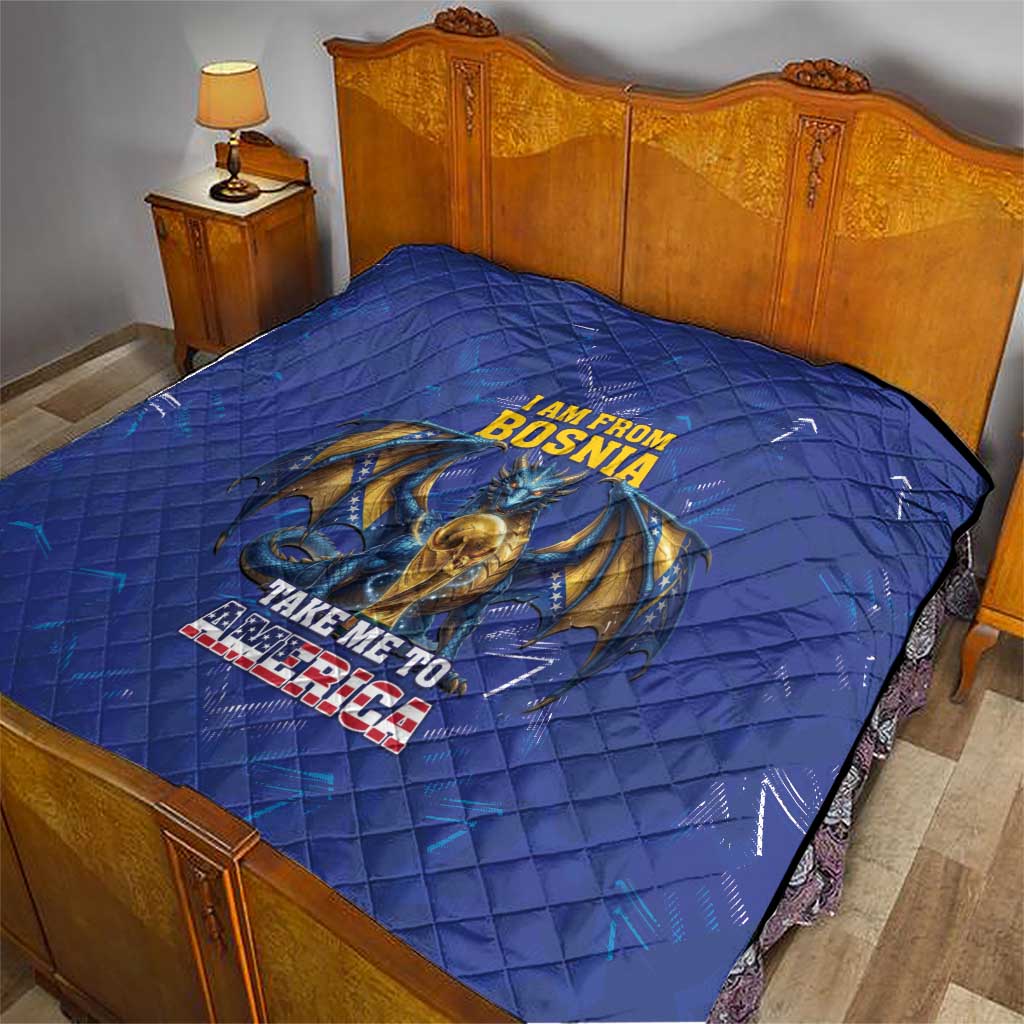 I Am From Bosnia Take Me To America Quilt Road to WC 2026