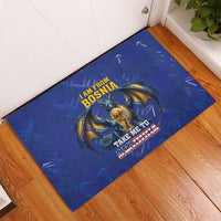 I Am From Bosnia Take Me To America Rubber Doormat Road to WC 2026