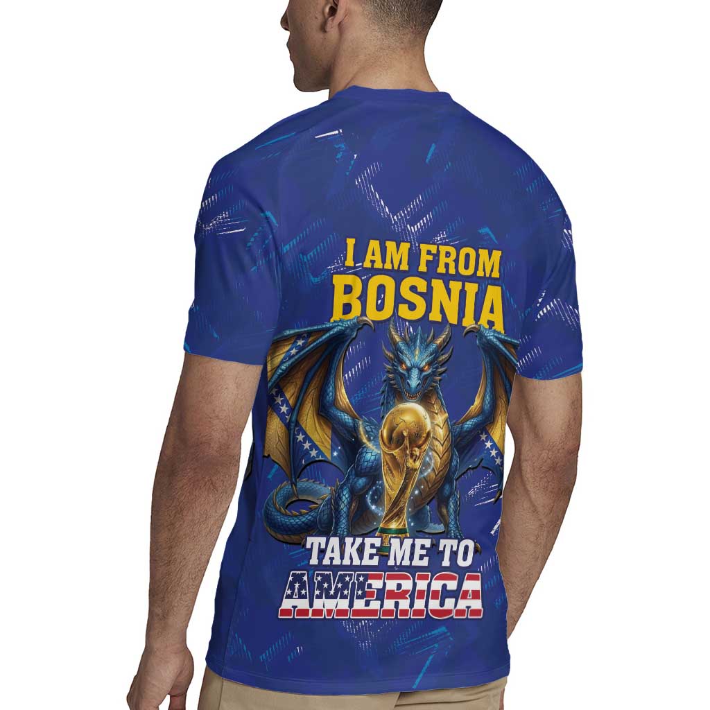I Am From Bosnia Take Me To America Rugby Jersey Road to WC 2026