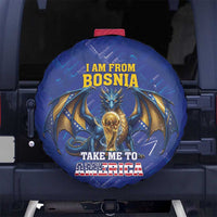I Am From Bosnia Take Me To America Spare Tire Cover Road to WC 2026