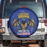 I Am From Bosnia Take Me To America Spare Tire Cover Road to WC 2026