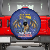 I Am From Bosnia Take Me To America Spare Tire Cover Road to WC 2026