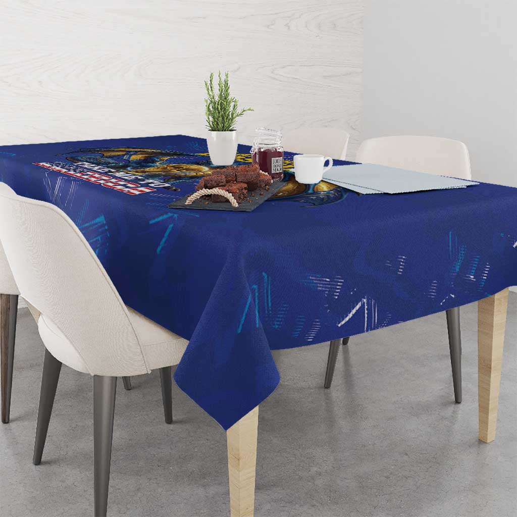 I Am From Bosnia Take Me To America Tablecloth Road to WC 2026